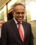 Il Ministro della Giustizia e degli Interni di Singapore, K Shanmugam