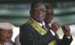 Il Presidente dello Zimbabwe Emmerson Mnangagwa