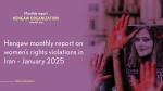 IRAN - Hengaw report on women’s rights