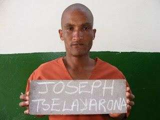 Joseph Poni Tselayarona condannato a morte