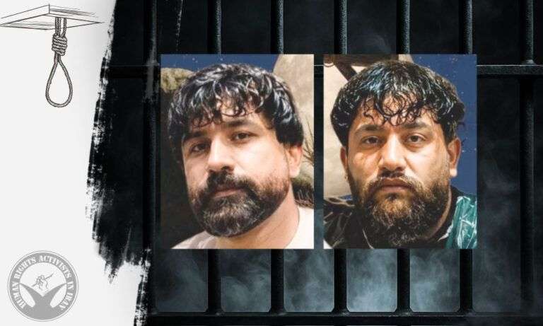 IRAN - Mehdi Shahrisvand e Alireza Barani giustiziati a Khorramabad il 15 luglio
