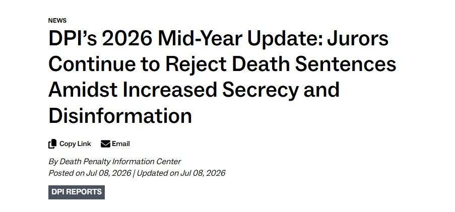 USA - Aggiornamento1° semestre 2026 del DPIC