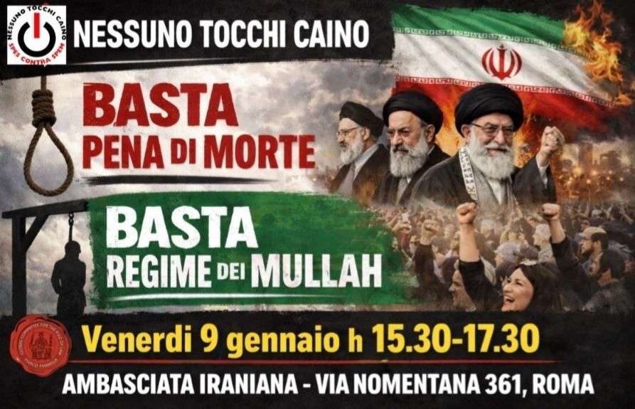 ambasciata iraniana manifestazione