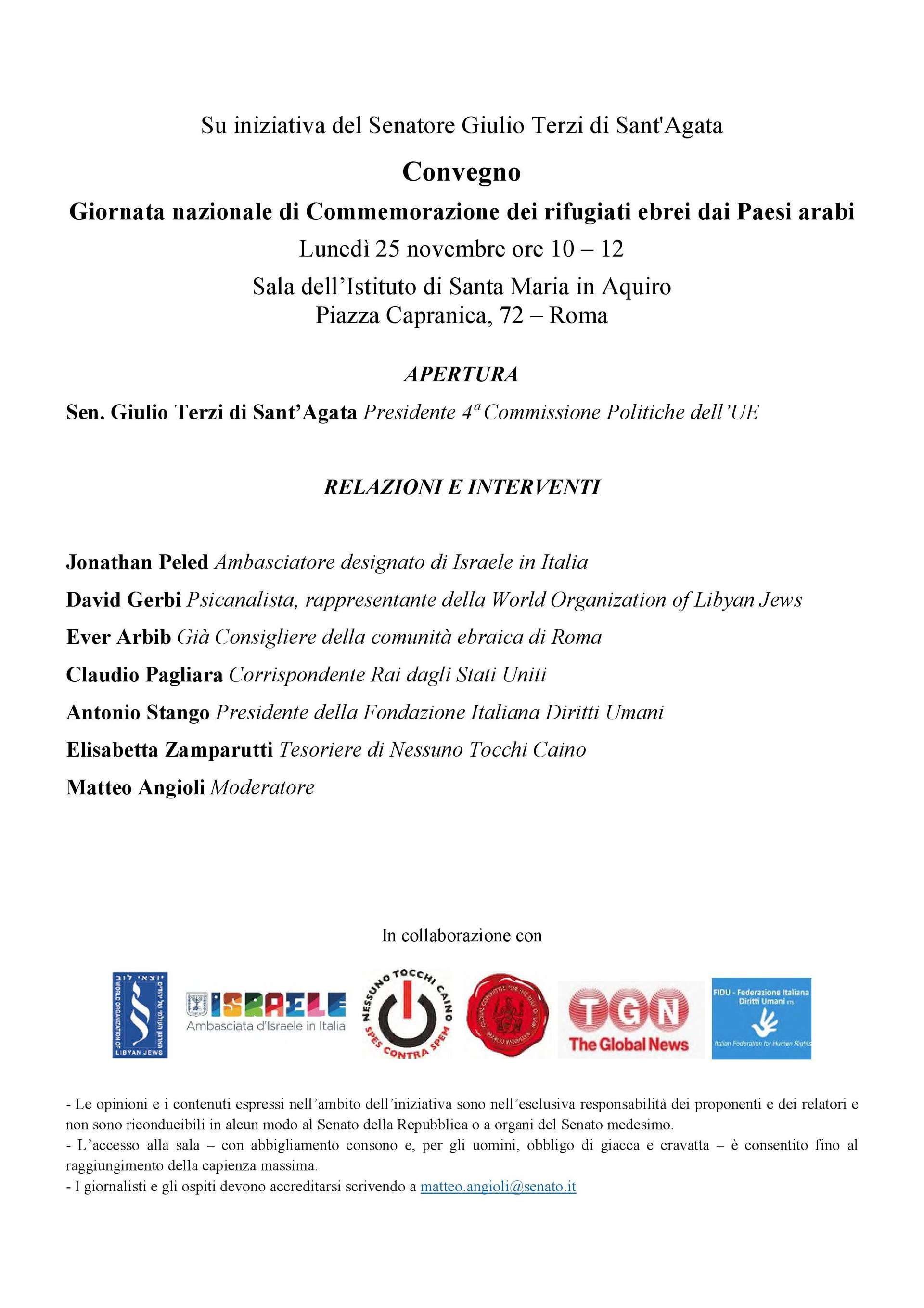 Convegno Giulio Terzi