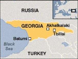georgia mappa