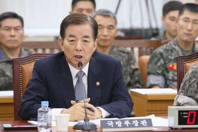 Han Min-koo, Ministro della Difesa sudcoreano