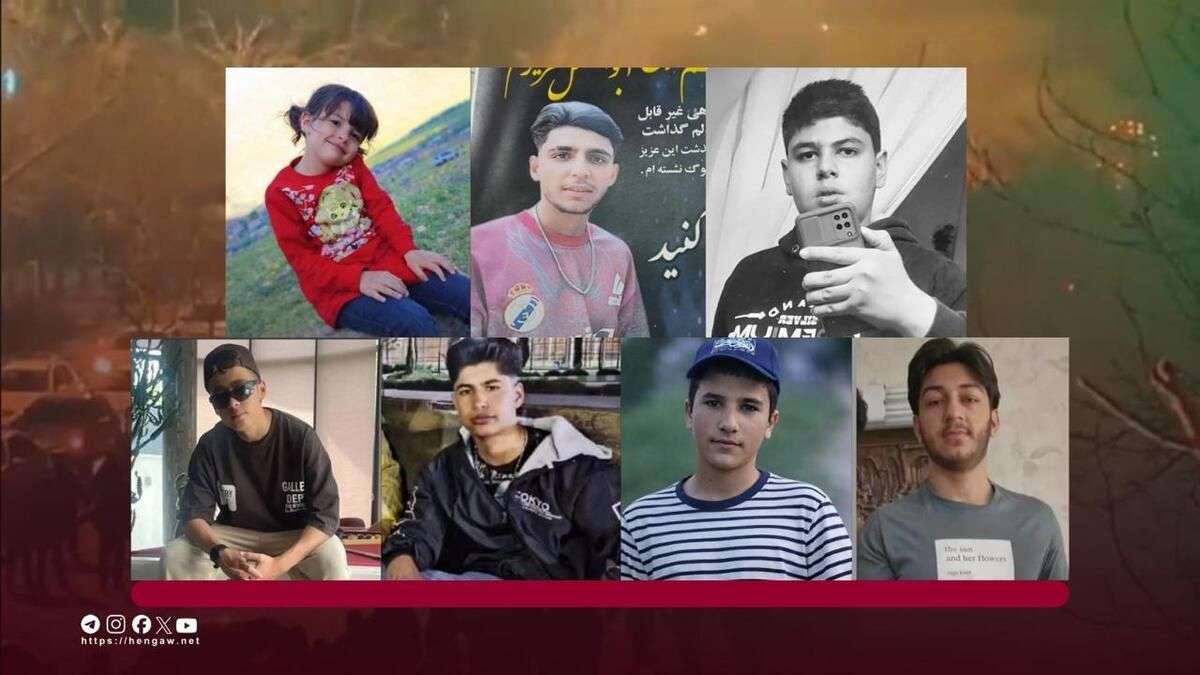IRAN - 7 minors killed