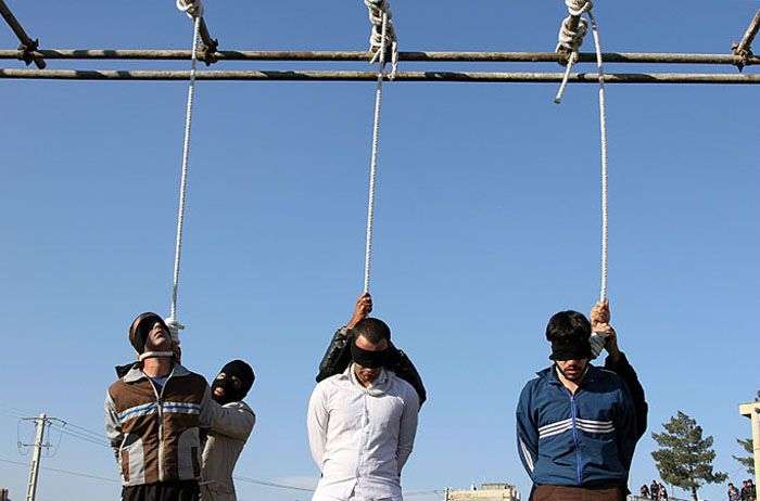 Le tre esecuzioni pubbliche a Torqabeh