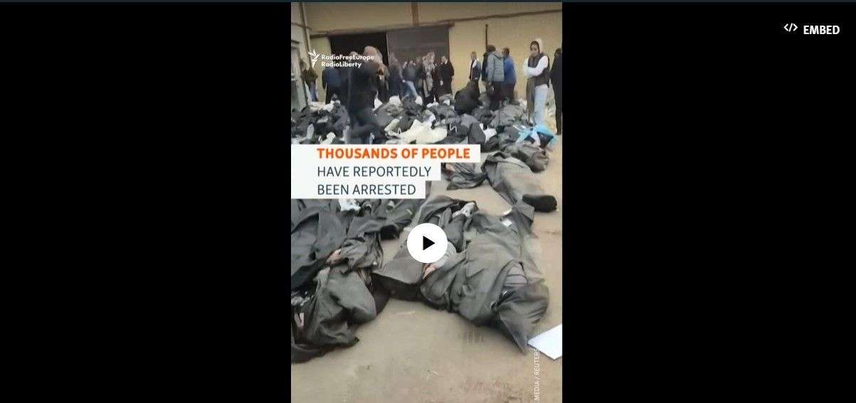 IRAN - Bodies in Tehran