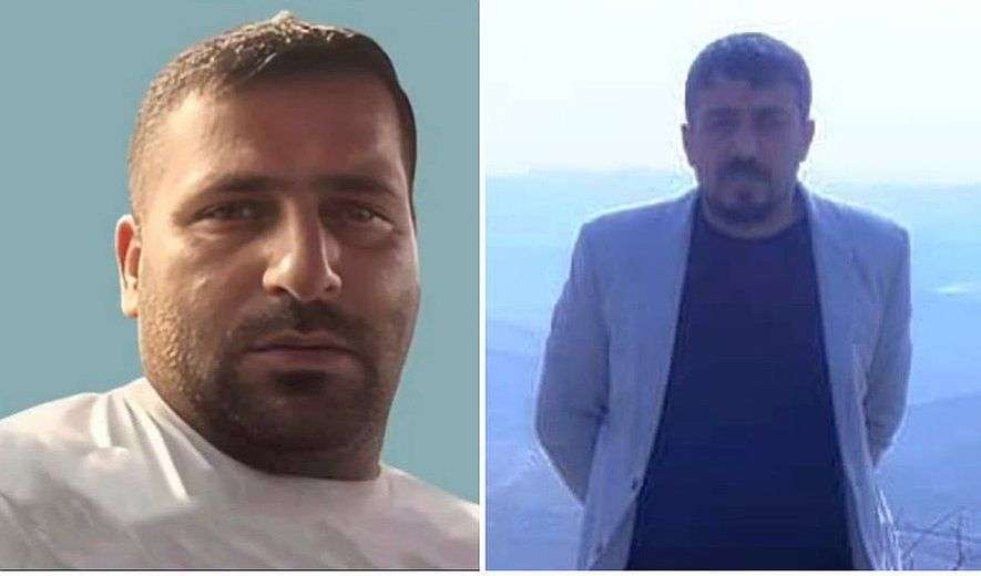 IRAN - Habib Amouri (L) and Nasser Jannatpour (R)