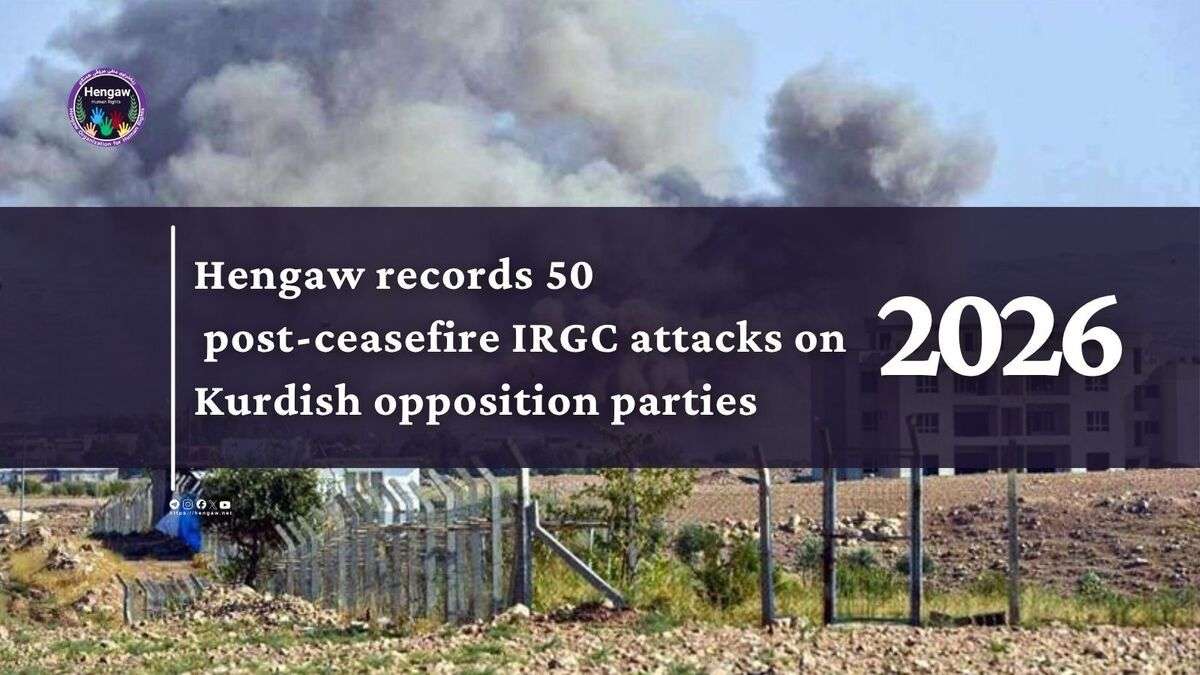 IRAN - Hengaw report on attacks on Kurds