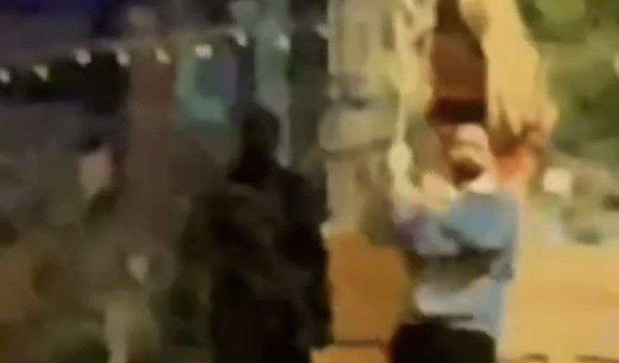 IRAN - Mahmoud Ansari public hanging