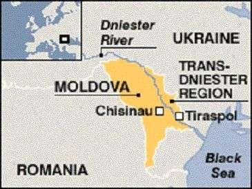 Moldova mappa