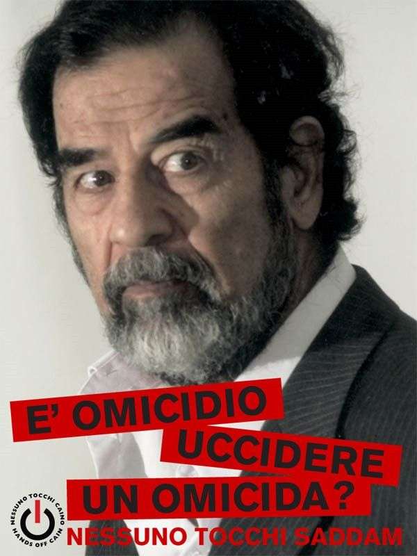 Nessuno tocchi Saddam