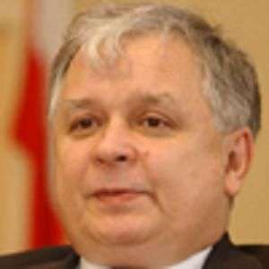 Il presidente polacco Lech Kaczynski