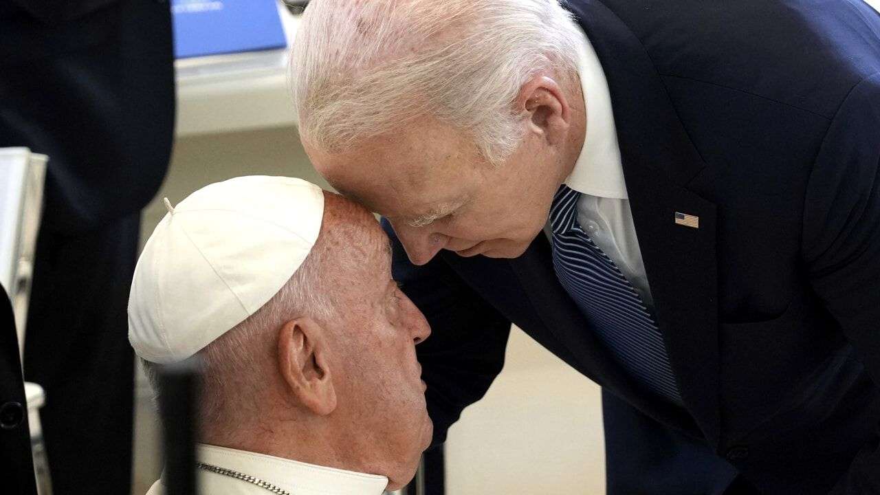 Pope Francis and Biden