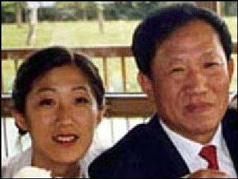 Wo Weihan con la figlia Ran Chen