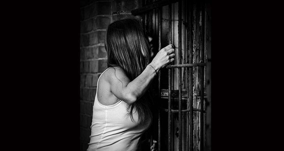 Woman in prison